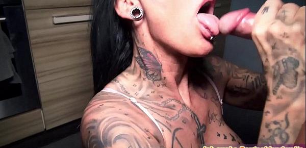  Mund besamung für deutsche große titten tattoo ehefrau in der Nacht POV